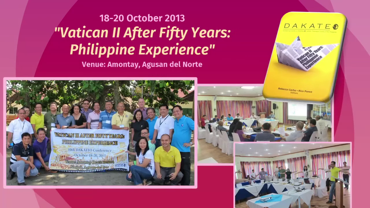 13 2013 Vatican II After Fifty Years Philippine Experience